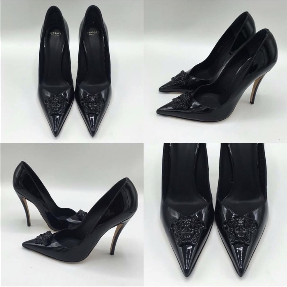 Versace Medusa pumps